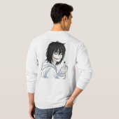 Camisa Manga Larga De Jeff The Killer Tシャツ (裏面フル)