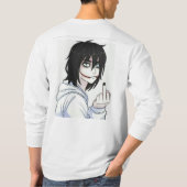 Camisa Manga Larga De Jeff The Killer Tシャツ (裏面)