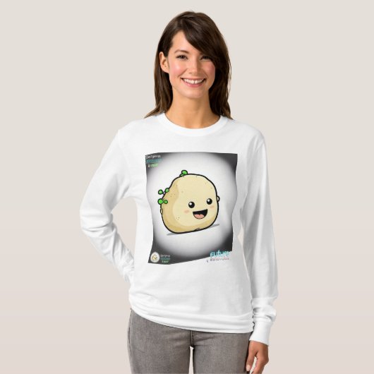 camisa manga larga future innovates tシャツ (正面フル)