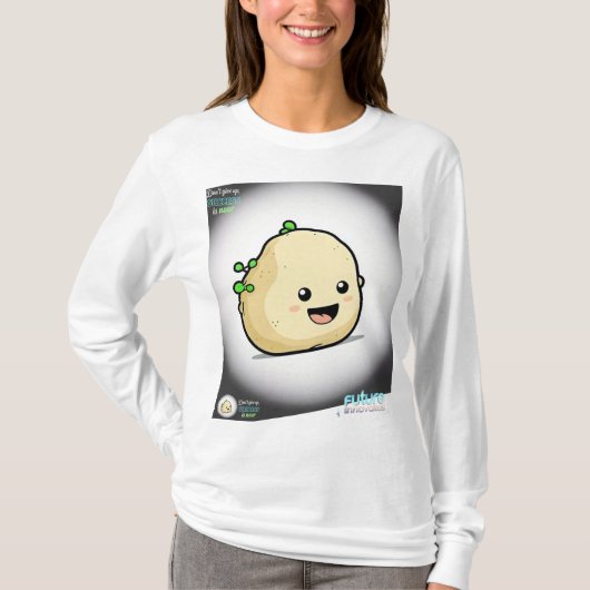 camisa manga larga future innovates tシャツ (正面)