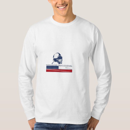 Camisa mergulhador profissional tw band tシャツ (正面)