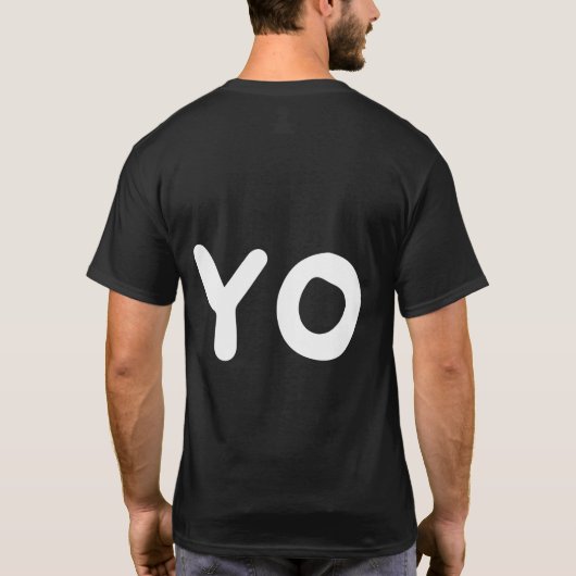 camisa para dar al cumpleañero tシャツ (裏面)