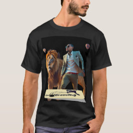 Camisa passeio com leão tシャツ
