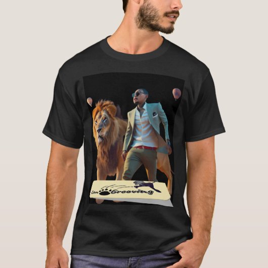 Camisa passeio com leão tシャツ (正面)