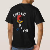 Camisa preta pica pau - Company Edu Tシャツ (裏面)