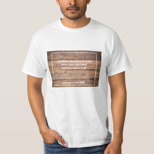 CAMISA SOCIETY Tシャツ (正面)
