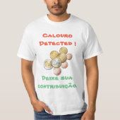 Camisa Trote de Faculdade para Calouros Tシャツ (正面)