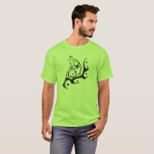 Camisa Wolf Tribal Tシャツ (正面フル)
