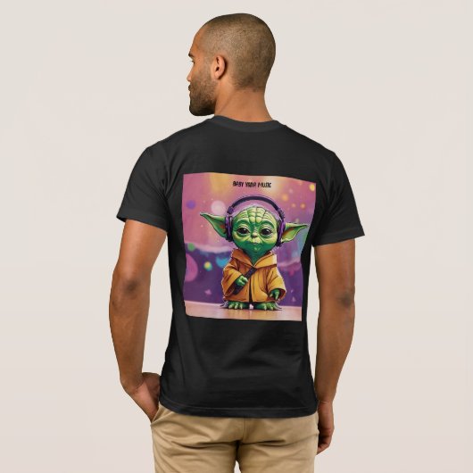 camisa yoda  tシャツ (裏面フル)