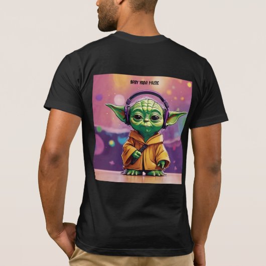 camisa yoda  tシャツ (裏面)