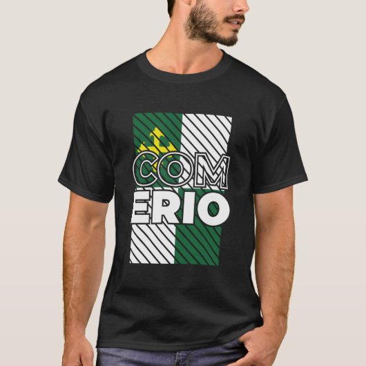 Camisas De Puerto Rico Hecho En Comerio Tシャツ (正面)