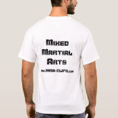 Camisetaの三角形のチョークB Tシャツ (裏面)