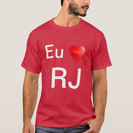 CamisetaのEU amo RJ Tシャツ (正面)