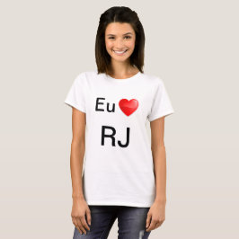 camisetaのEU amo RJ Tシャツ