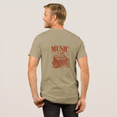 camiseta トライブレンドTシャツ (フル背面)