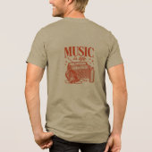camiseta トライブレンドTシャツ (裏面)
