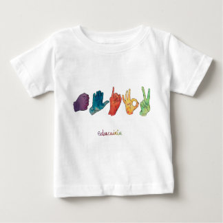 CAMISETA    A E I O U ベビーTシャツ