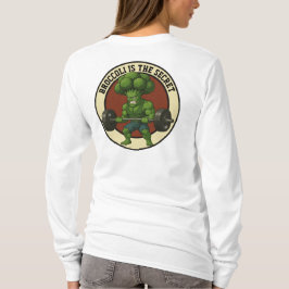 Camiseta Adulto Broccoli is the Secret - Back Tシャツ