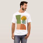 camiseta adulto planta boho tシャツ (正面フル)