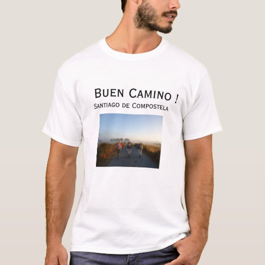 Camiseta adulto Santiago de Compostela Tシャツ (正面)