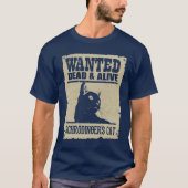 Camiseta Adulto Schrodinger's Cat - Dark - Front Tシャツ (正面)