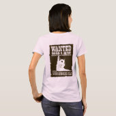 Camiseta Adulto Schrodinger's Cat - Light - Back Tシャツ (裏面フル)