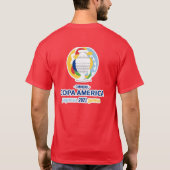 Camiseta Adulto Seleccion Peru - Copa America 2021 Tシャツ (裏面)
