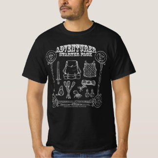 Camiseta Adventurer Starter Pack Preta Tシャツ