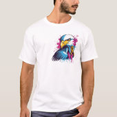 Camiseta Águila Pintura: Arte y Poder Tシャツ (正面)