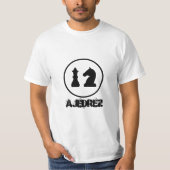 CAMISETA AJEDREZ FashionFC Tシャツ (正面)