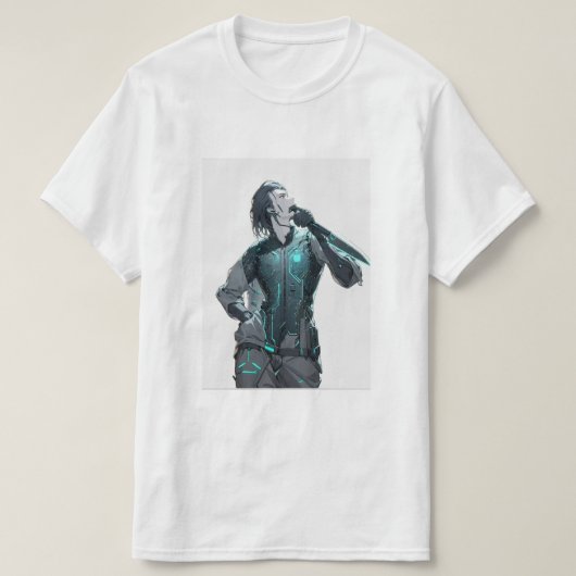 Camiseta anime terror tシャツ (デザイン正面)