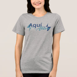 Camiseta Aquí トライブレンドＴシャツ