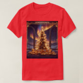 Camiseta arvore de natal de ouro tシャツ (デザイン正面)