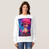 Camiseta Auriculares Galácticos  スウェットシャツ (正面フル)