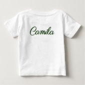 Camiseta "Babero Dulce Tropical - Sandía & Piña"  ベビーTシャツ (裏面)