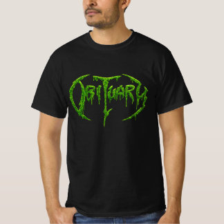 Camiseta banda Obituary estampa verde Tシャツ