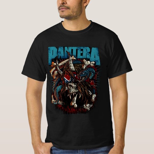 Camiseta banda Pantera Tシャツ (正面)
