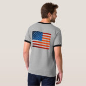 Camiseta Bandera USA Tシャツ (裏面フル)