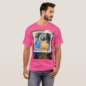 Camiseta Básica Masculina Escura Arara Tシャツ (正面フル)