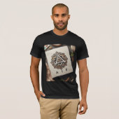 Camiseta Básica Masculina Estampa Exclusiva Tシャツ (正面フル)