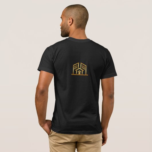 Camiseta básica negra Maison Rivière Tシャツ (裏面フル)