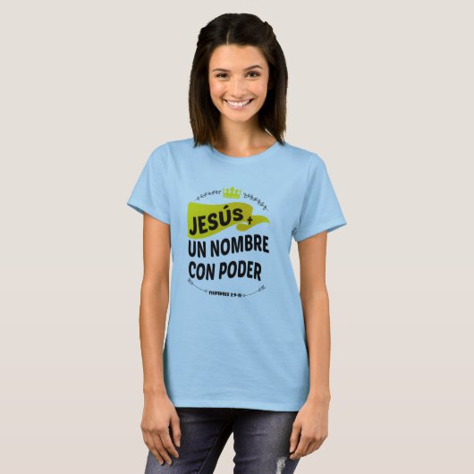 Camiseta Básica para Mujer Tシャツ (正面フル)