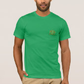CAMISETA BÁSICA VERDE ELEGANTE Tシャツ (正面)
