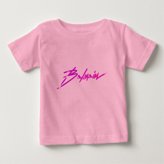 Camiseta bebê Balmain ベビーTシャツ (正面)