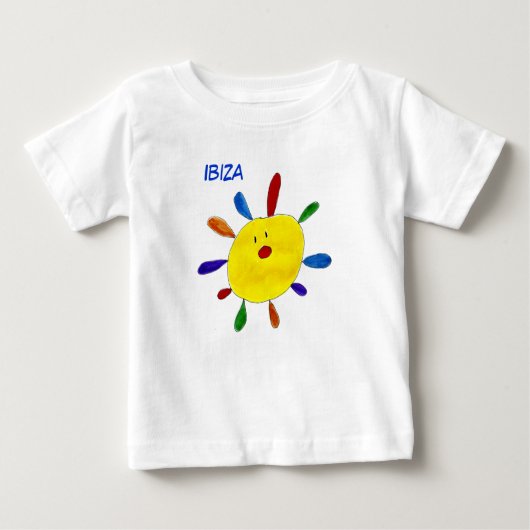 Camiseta bebe ibiza. ベビーTシャツ (正面)