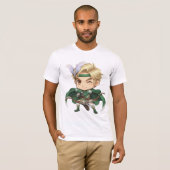 Camiseta Bella+Canvas Atirador Chibi [M] Tシャツ (正面フル)