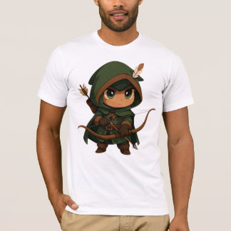 Camiseta Bella+Canvas Caçador Fofo Tシャツ