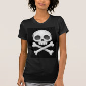 Camiseta Bella+Canvas Crânio Polido Tシャツ (正面)