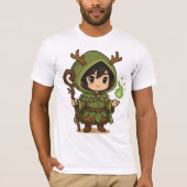 Camiseta Bella+Canvas Druida Fofo Tシャツ (正面)