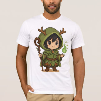 Camiseta Bella+Canvas Druida Fofo Tシャツ